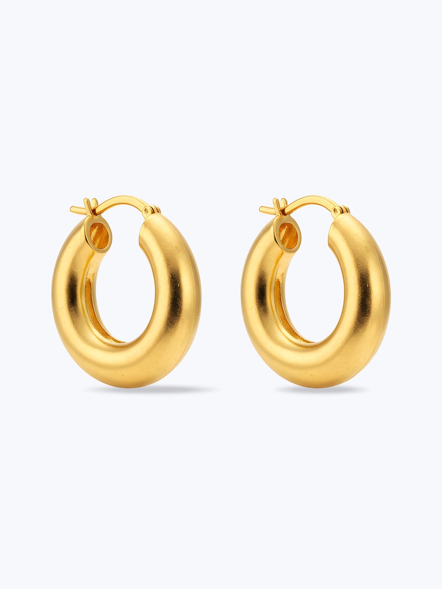 Golden Petal Earrings