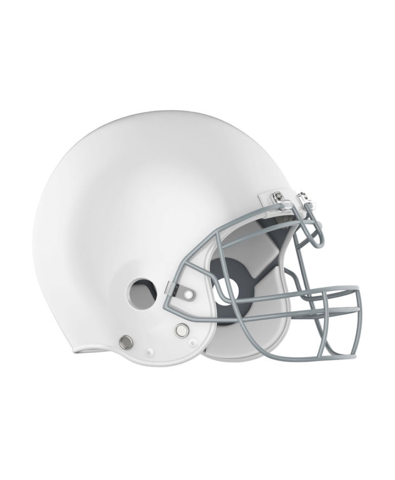 Football Helmet — White