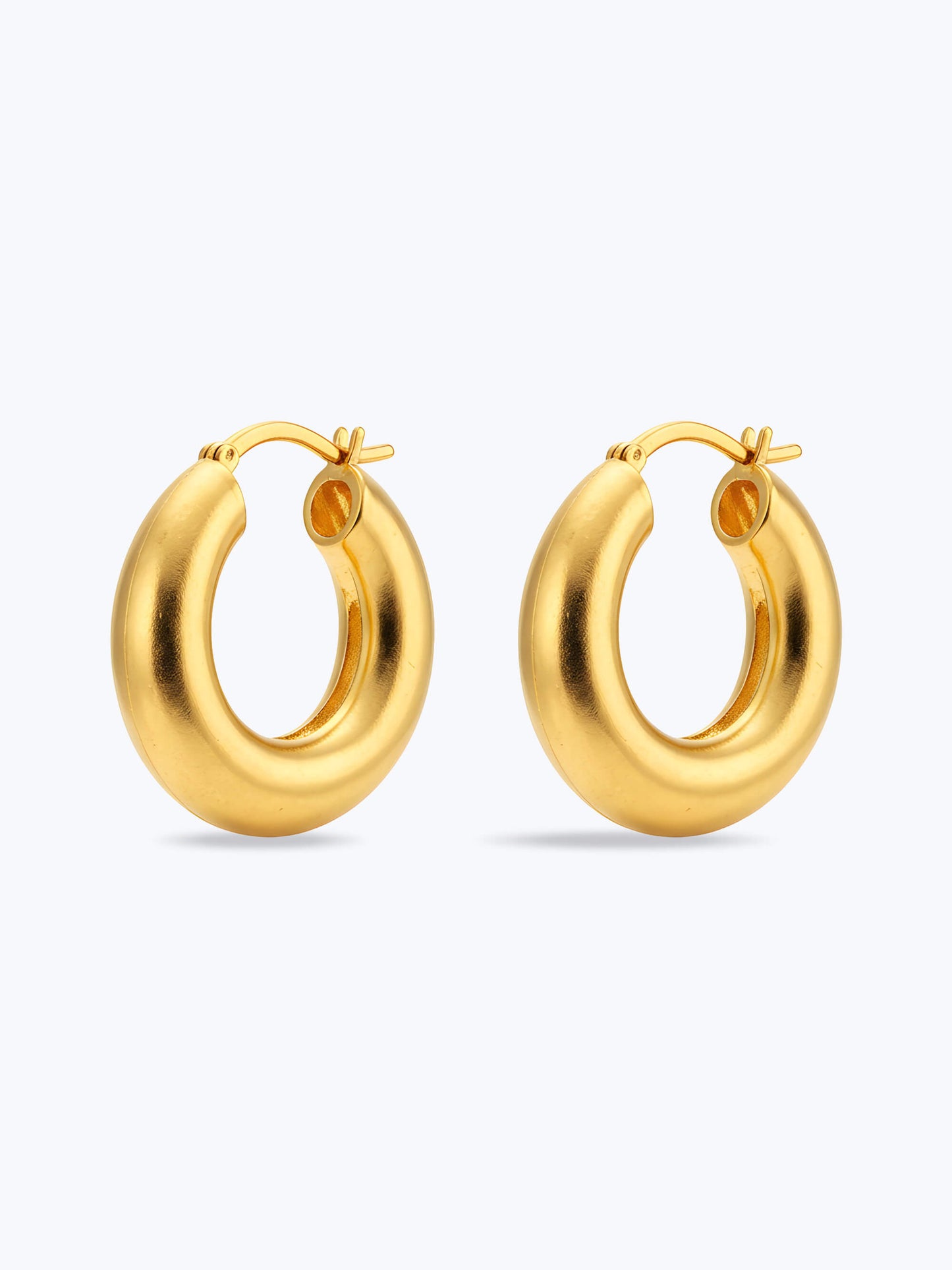 Golden Petal Earrings