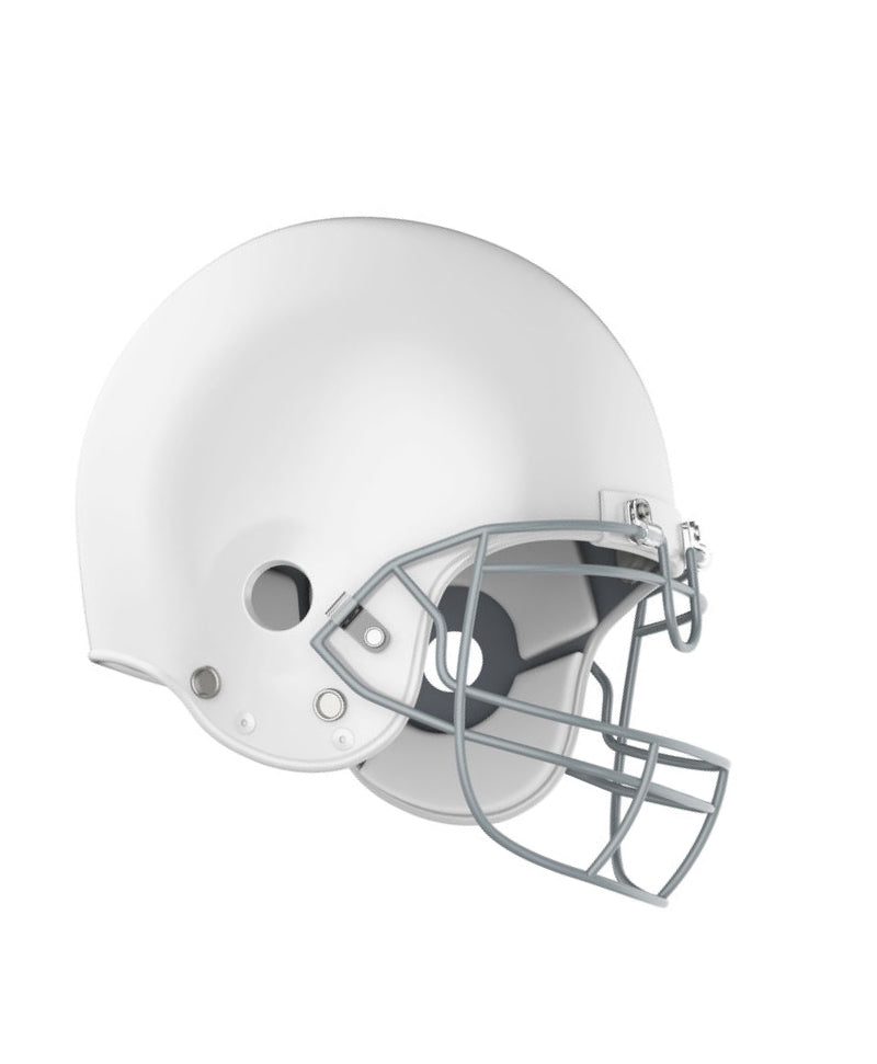 Football Helmet — White