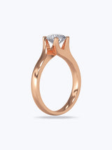 Aurora Shine Gold Ring with Diamond
