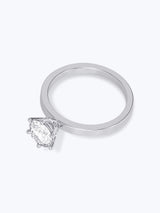 White Gold Ring with Diamond
