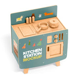 Toy Kitchen with Cookware Set